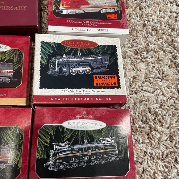 NWT hallmark train ornaments - Picture 2 of 12